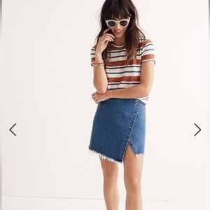 Madewell Jean Skirt